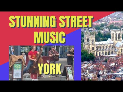🎸 STUNNING LIVE STREET MUSICIANS IN YORK | HYDE FAMILY JAM 🎶