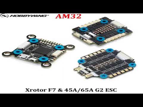 A must-have product! Hobbywing Xrotor AM32 45A or 65A 4in1 G2 ESC 3-6S & F7 Convertible Flight Con