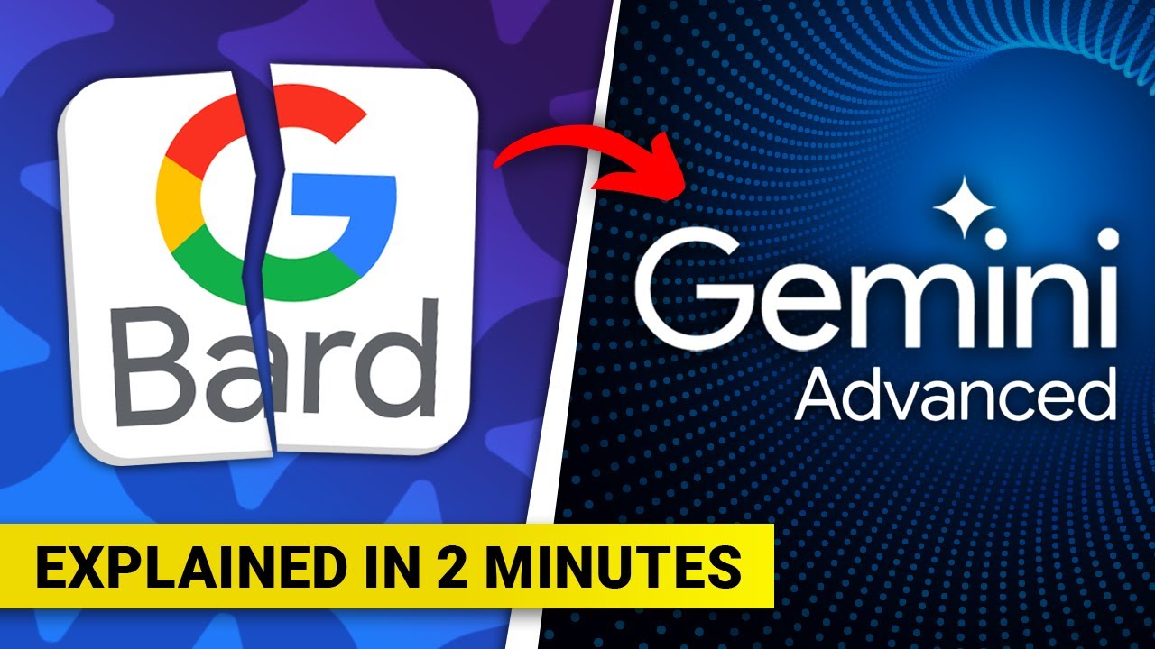 Google Bard Is Now Gemini Advanced | Gemini Ultra 1.0 Explained