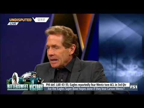 Skip Bayless-Are the Eagles Super Bowl hopes done if they lose Carson Wentz?