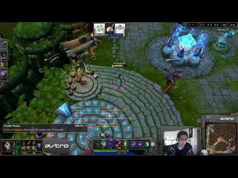 TSM Bjergsen plays Shaco mid vs. Lucian