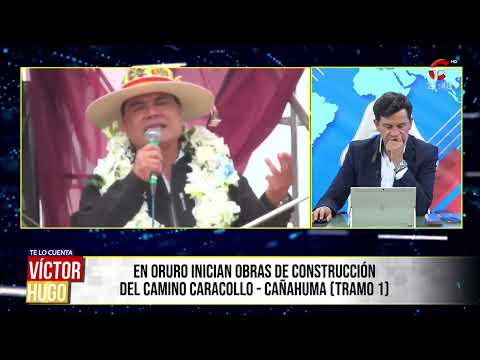 INICIAN OBRAS DE LA CARRETERA CARACOLLO-CAÑOHUMA