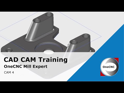 Advanced Drilling and Chamfering Techniques in OneCNC Mill Expert - CAM Training 4