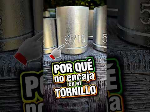 ¿Métrico vs SAE? ¡No vuelvas a equivocarte de llave! #herramientas #mecanica #diy