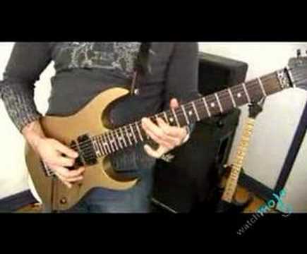 Heavy Metal guitar playing