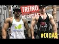 TREINO INSANO DE COSTAS COM O ESCOLHIDO