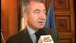TG 27.09.10 L'arresto di Franco Libergolis, la soddisfazione di Mantovano