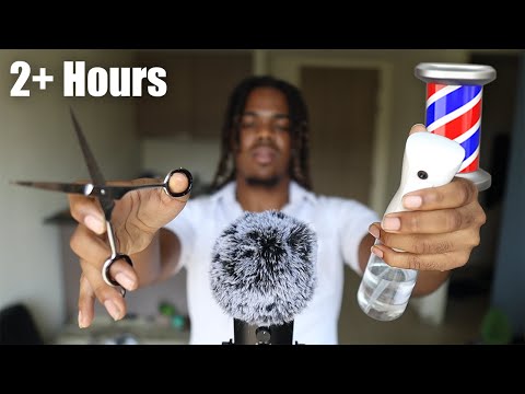 [ASMR] 2 Hours of The MOST realistic barbershop haircut EVER💈