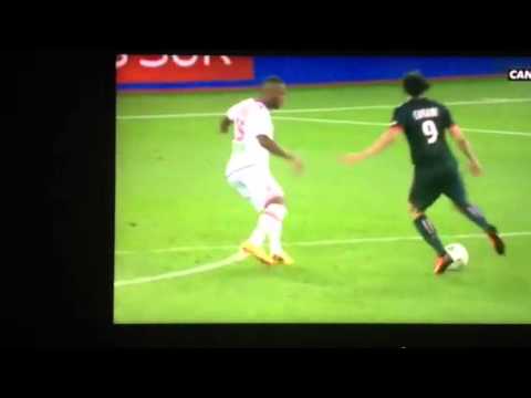 But Edinson Cavani PSG-Ajaccio 1-1