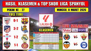 Download lagu Hasil Liga Spanyol Tadi Malam ~ ATHLETIC vs BARCELONA vs ATLETICO vs SOCIEDAD ~ Laliga 2026 Pekan 27 mp3