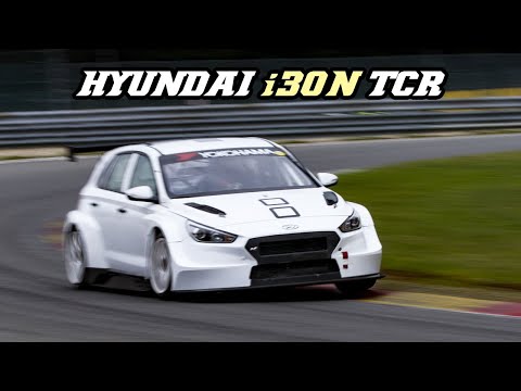 Hyundai i30n TCR - Backfire sound (Spa test 2019)