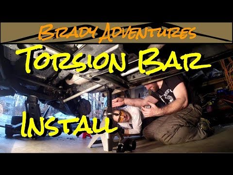 OME Torsion Bar Install - Land Cruiser 100 Series Overland Build