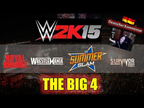 Let's Play: WWE 2K15 - The Big Four (1/4) DEUTSCH / GERMAN