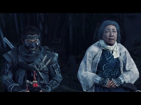 Ghost of Tsushima mask on gameplay walkthrough - Yuriko Tales #02 Bittersweet End