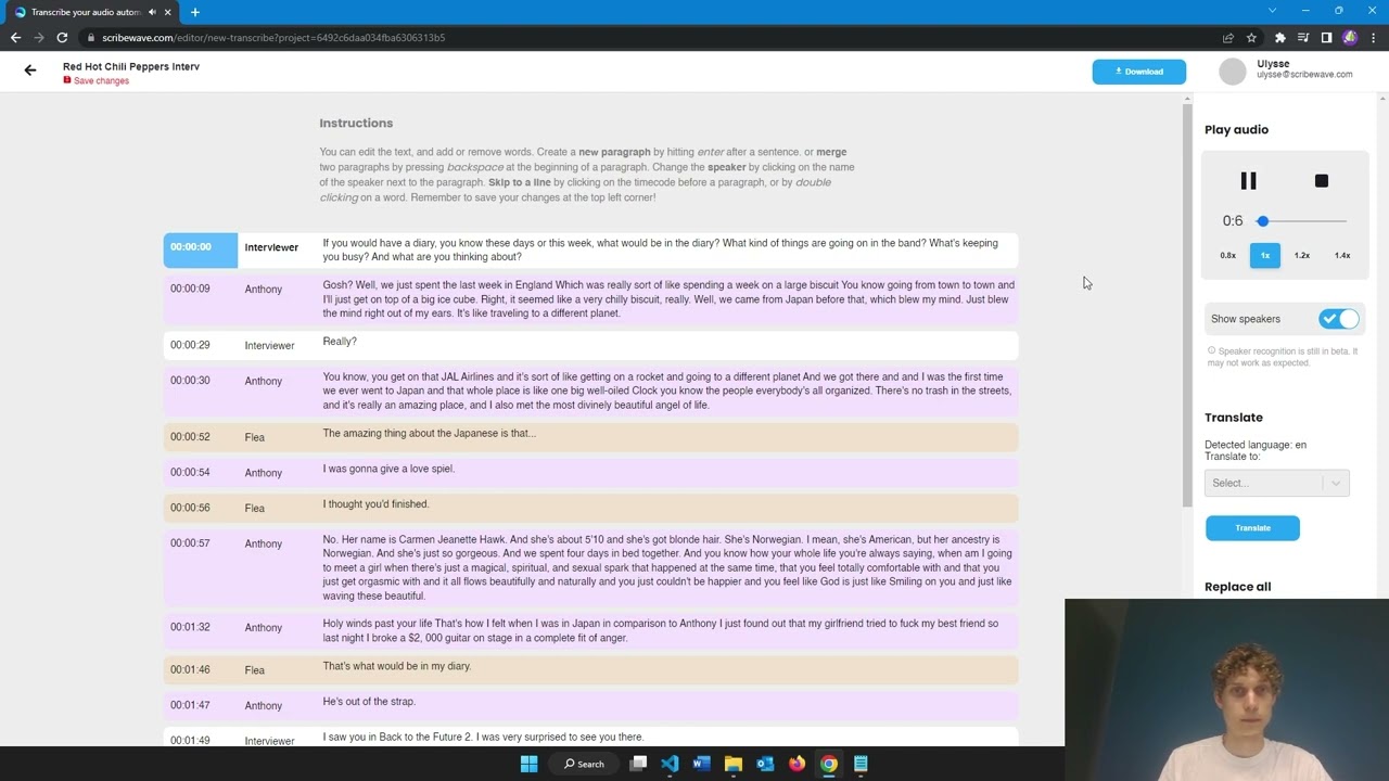How to transcribe interviews and focus groups automatically