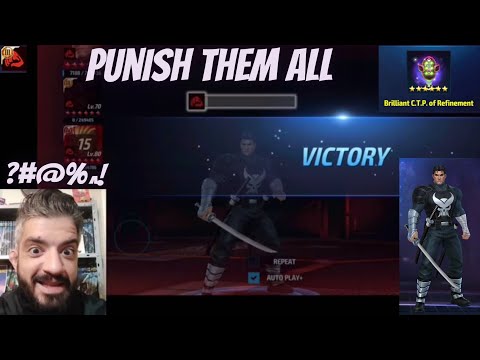 PUNISHER NEW META FOR TIMELINE BATTLE ? BRILLIANT EGG FIX HIM? PVP TB REVIEW | Marvel Future Fight