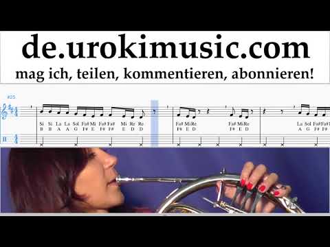 Waldhorn Lernen Drake - God’s Plan Tabulatur um-i995