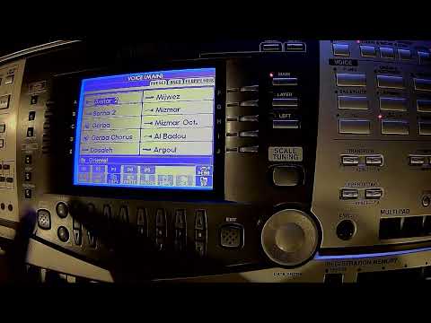 YAMAHA PSR A1000 - oriental voices