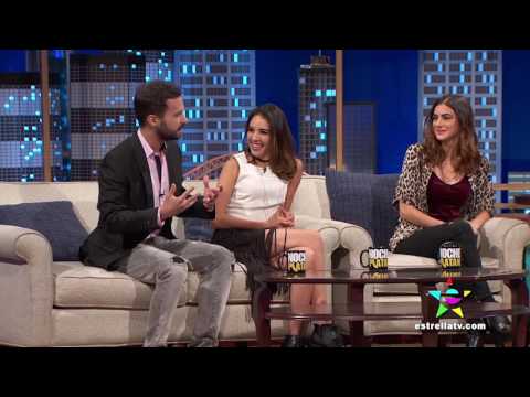 Rodrigo Massa, Nuria Gil y Fernanda Arozqueta en Noches con Platanito