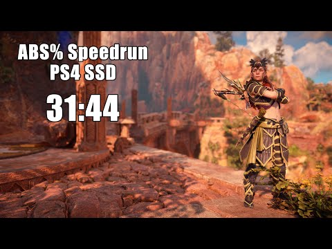 (Former WR) Horizon Forbidden West Speedrun - Abs% PS4 SSD in 31:44