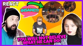 Download lagu AMAZING PRODUCTION! ALFFY REV - ONE MAN BAND (MULTI INSTRUMENTS) | REACTION mp3