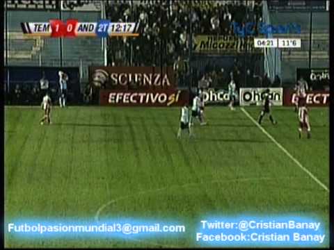 Temperley 2 Los Andes 1 (Tyc Sports) Primera B Metro 2012/13 Los goles (23/10/2010)