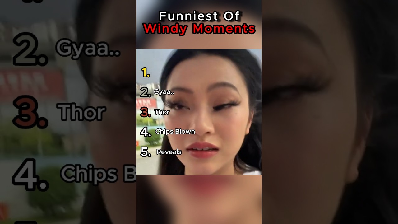 Funniest of Windy day moments! #shorts