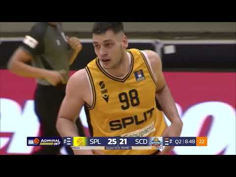AdmiralBet ABA League 2023/24 highlights, Round 1: Split – SC Derby (29.9.2023)
