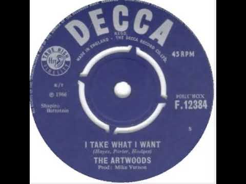 UK New Entry 1966 (146) The Artwoods - I Take What I Want