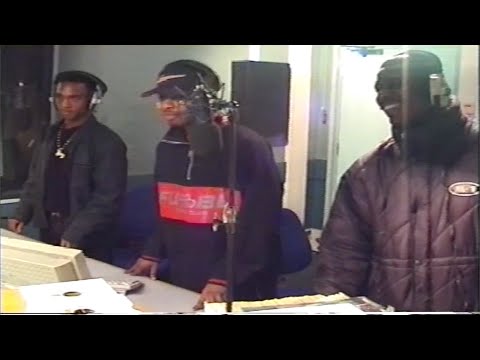 Governor Tiggy,Firefly,Trevor T 1999 at BBC Radio 1 with Chris Goldfinger & Rodigans Reggae night