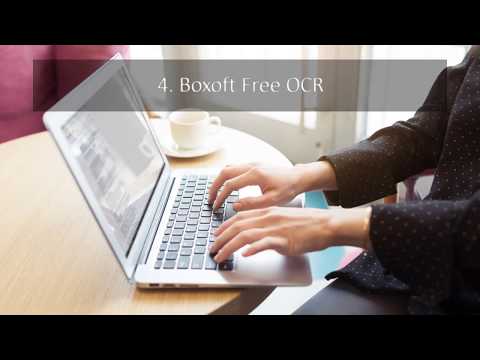 Classic PDF Editor Presents Top 7 Free OCR Tools of 2018