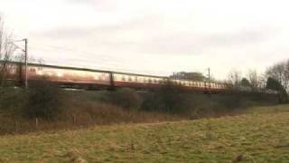 preview picture of video '60163 Tornado passes Finchale Training Centre'
