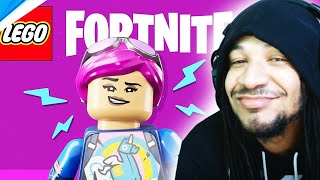 LEGO Fortnite Cinematic Trailer [REACTION]!