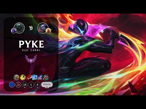 Pyke ADC vs Tristana - EUW Master Patch 12.22