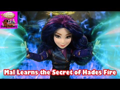 Mal Learns the Secret of Hades Fire - Episode 51 Disney Descendants Friendship Story Play Series