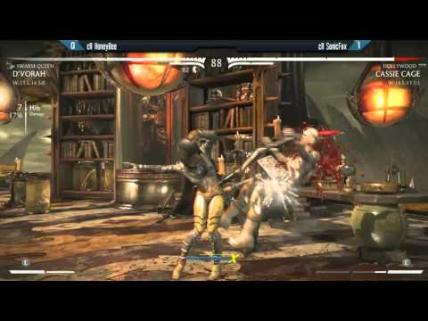MKX: Winter Brawl X - Winners Final - cR HoneyBee (D'Vorah) vs cR SonicFox (Cassie Cage) - Top 8