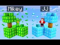 Mikey MONEY Vs JJ DIAMOND Skyblock Survival Battle In Minecraft Maizen