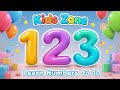 123 Song 1 2 3 Counting For Kids Zone Learn To Count From 1 To 10 Kidszone M2 Kids Counting