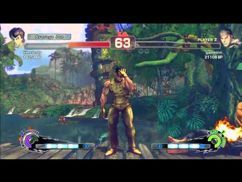 SSF4: kimrandy (Fei Long) VS gameinn (Ryu)