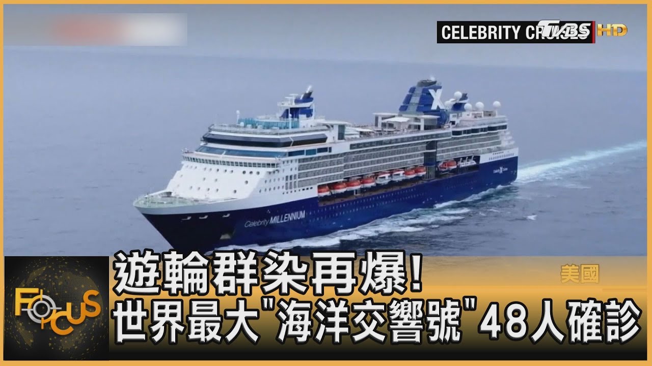 遊輪群染再爆! 世界最大「海洋交響號」48人確診