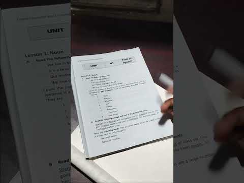 Parts of speech class 6-10