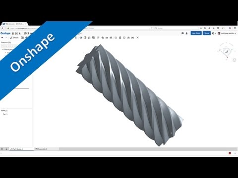 10 3 Schnecke Drill Onshape Training Sweep Helix