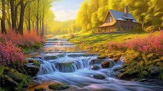 無廣告版❤ 宮崎駿風水晶音樂 ♬ 早晨放鬆輕音樂, 正能量療癒鋼琴曲