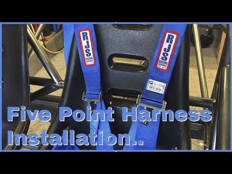 5 Point Harness install on my Baja