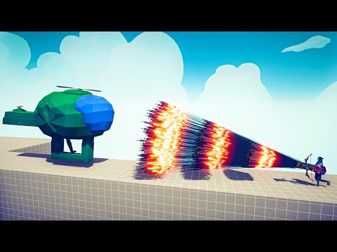 HELICOPTER & CHARLES vs EVERY GOD - Totally Accurate Battle Simulator TABS