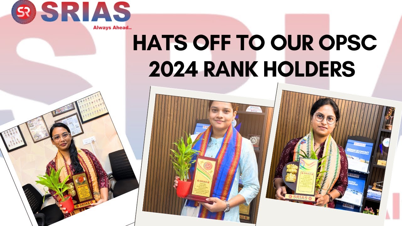 Celebrating excellence — congratulations to SRIAS OPSC 2024 toppers for making us proud