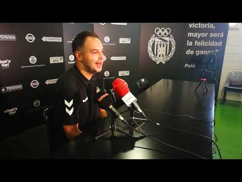 Sala de premsa CE L'H 4-4 UA Horta. Tècnic Jonathan Risueño