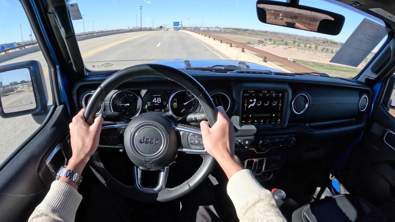 2022 Jeep Wrangler Unlimited Sahara 4xe - POV Test Drive