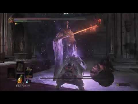 Dark Souls 3 - Smough's Hammer Fully Charged Strong Attack Only, Against Pontiff Sulyvahn in NG+10