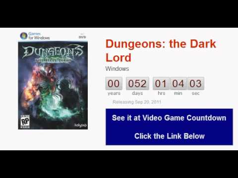 dungeons the dark lord pc requirements